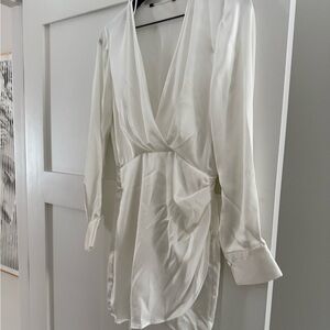 Zara silky dress small